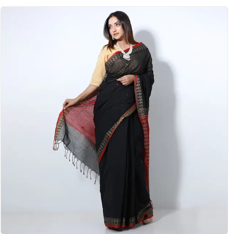Tangail Cotton Saree